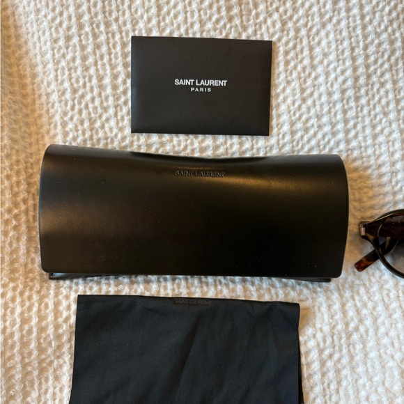 Saint Laurent Tortoise Sunglasses in “Sunset” - Picture 8 of 9